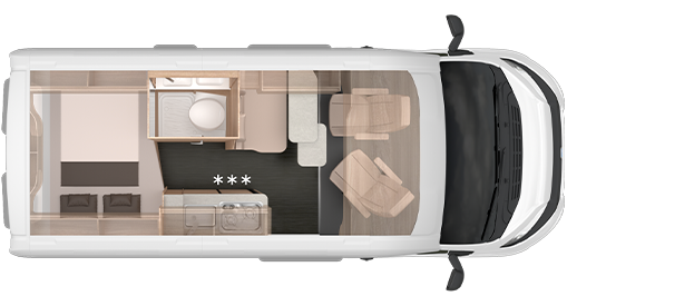 KNAUS BOXSTAR 60 YEARS Grundriss 540 ROAD